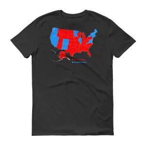 2016 Electoral Map According to the Internet Shirts