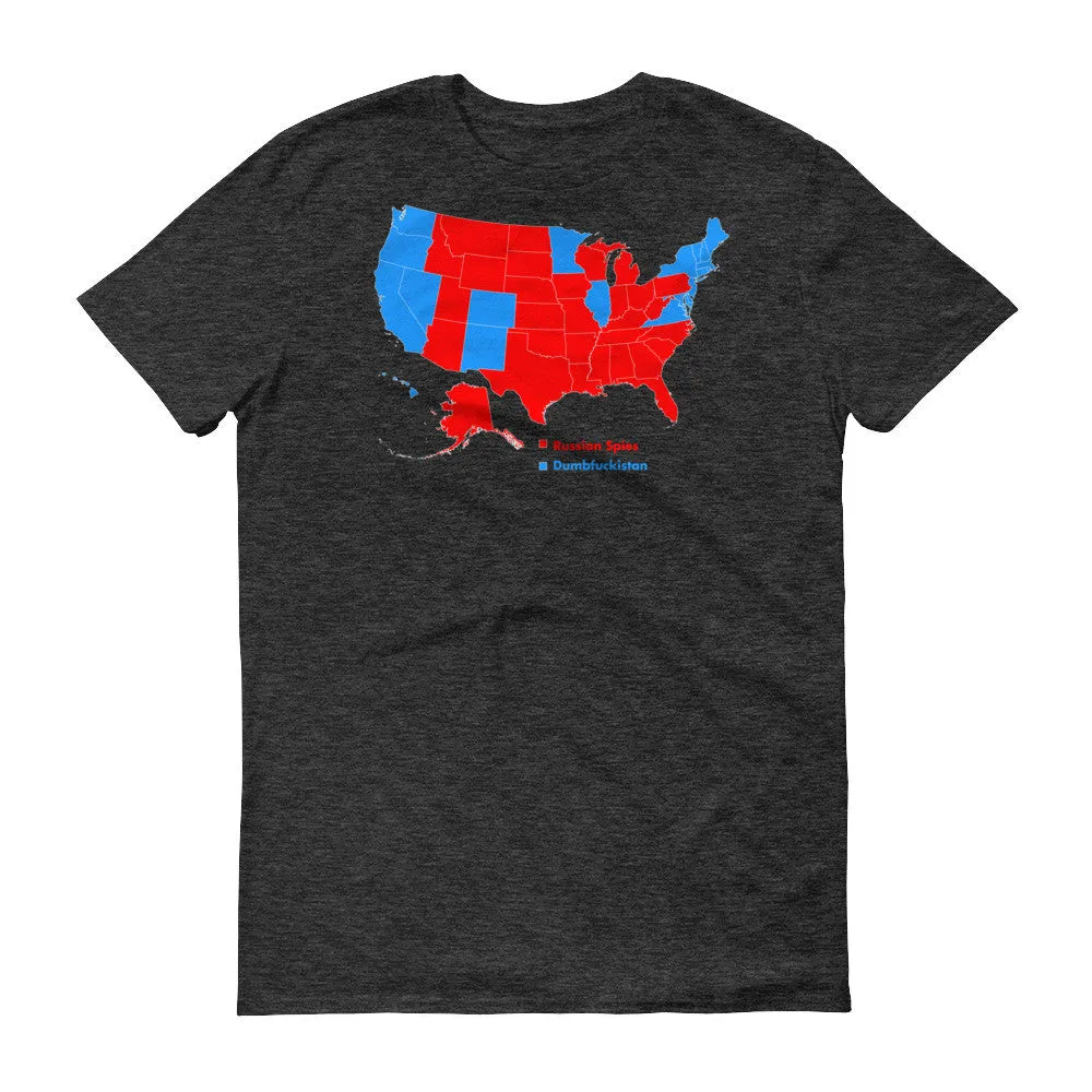 2016 Electoral Map According to the Internet Shirts