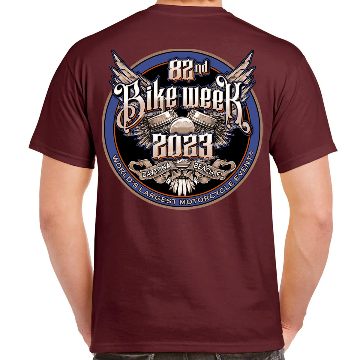 2023 Bike Week Daytona Beach Official Logo T-Shirt