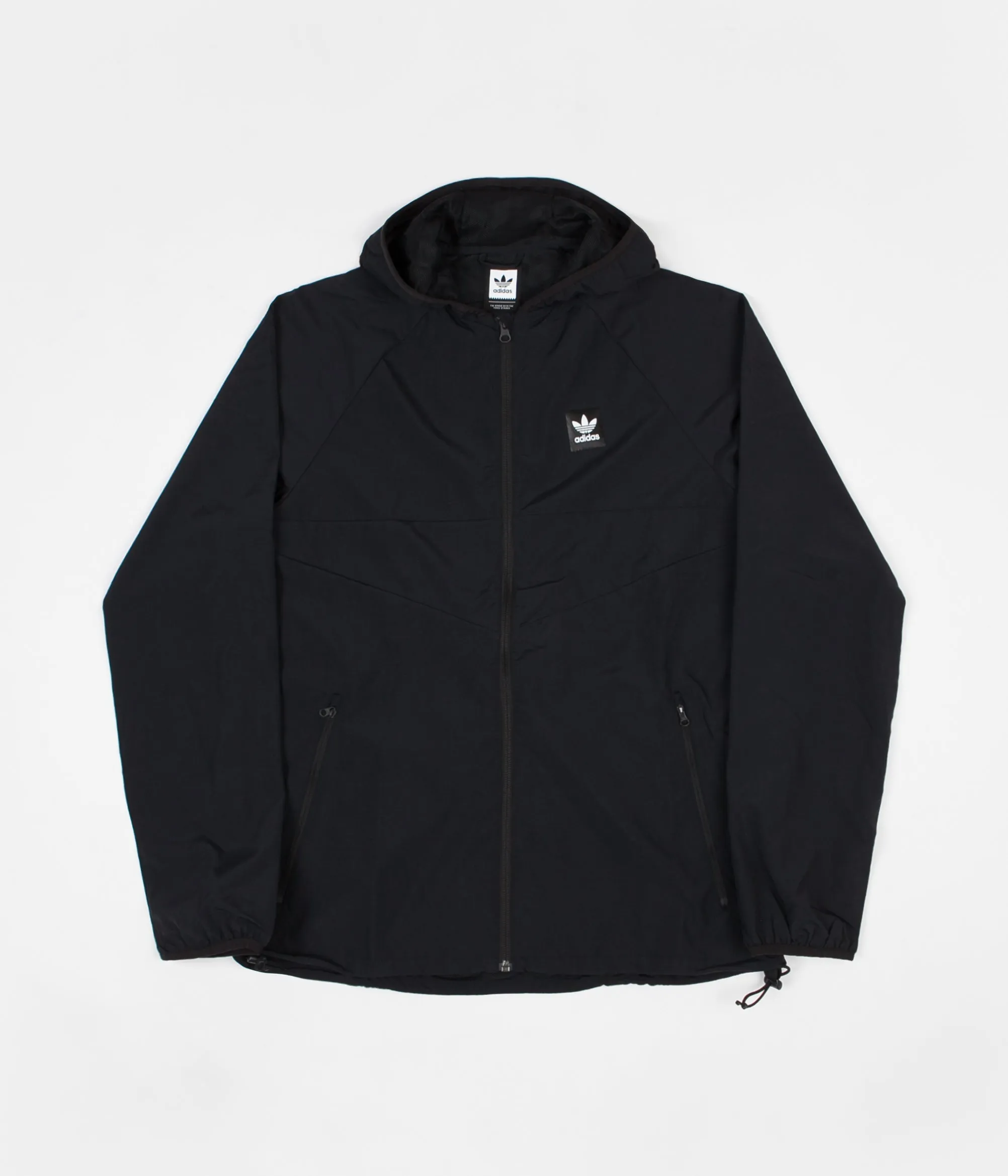 Adidas Dekum Packable Jacket - Black / Black