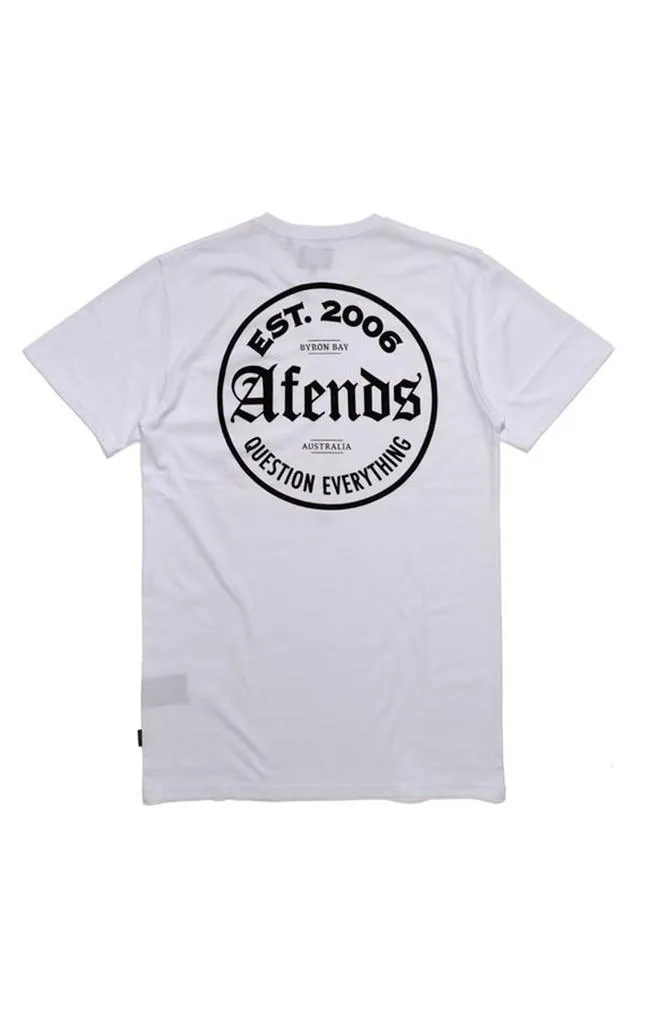 Afends Mens Bottles - Tall Fit Tee