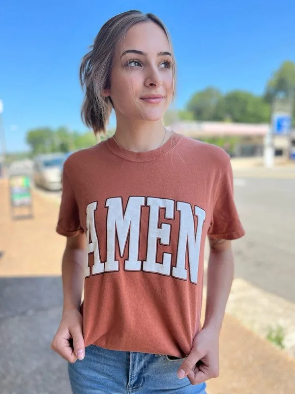 Amen Puff Ink Comfort Colors Tee (Online Exclusive)