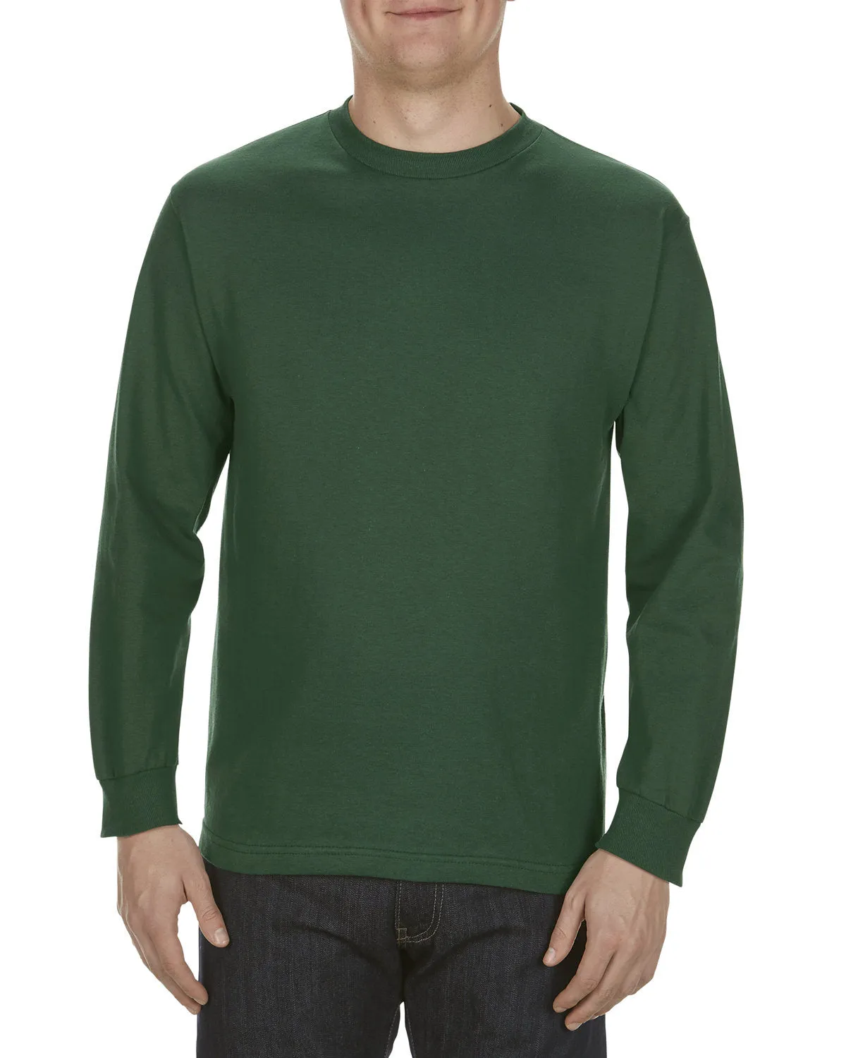 American Apparel Unisex Heavyweight Cotton Long Sleeve T-Shirt