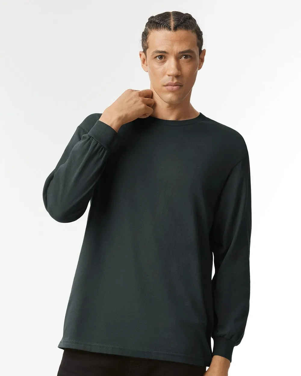 American Apparel Unisex Heavyweight Cotton Long Sleeve T-Shirt