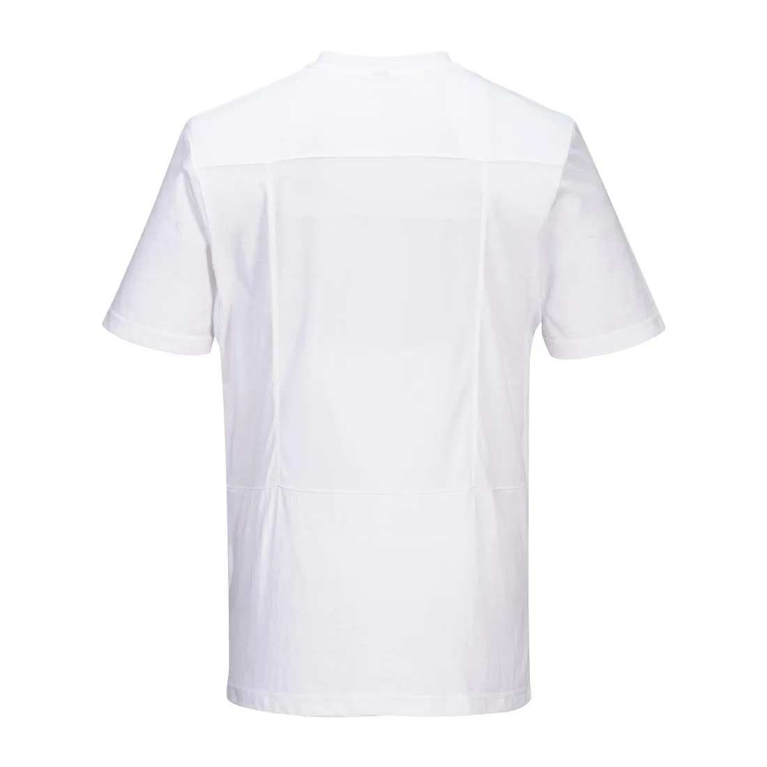 BA189-XL Portwest Chef T-Shirt Mesh White Size XL