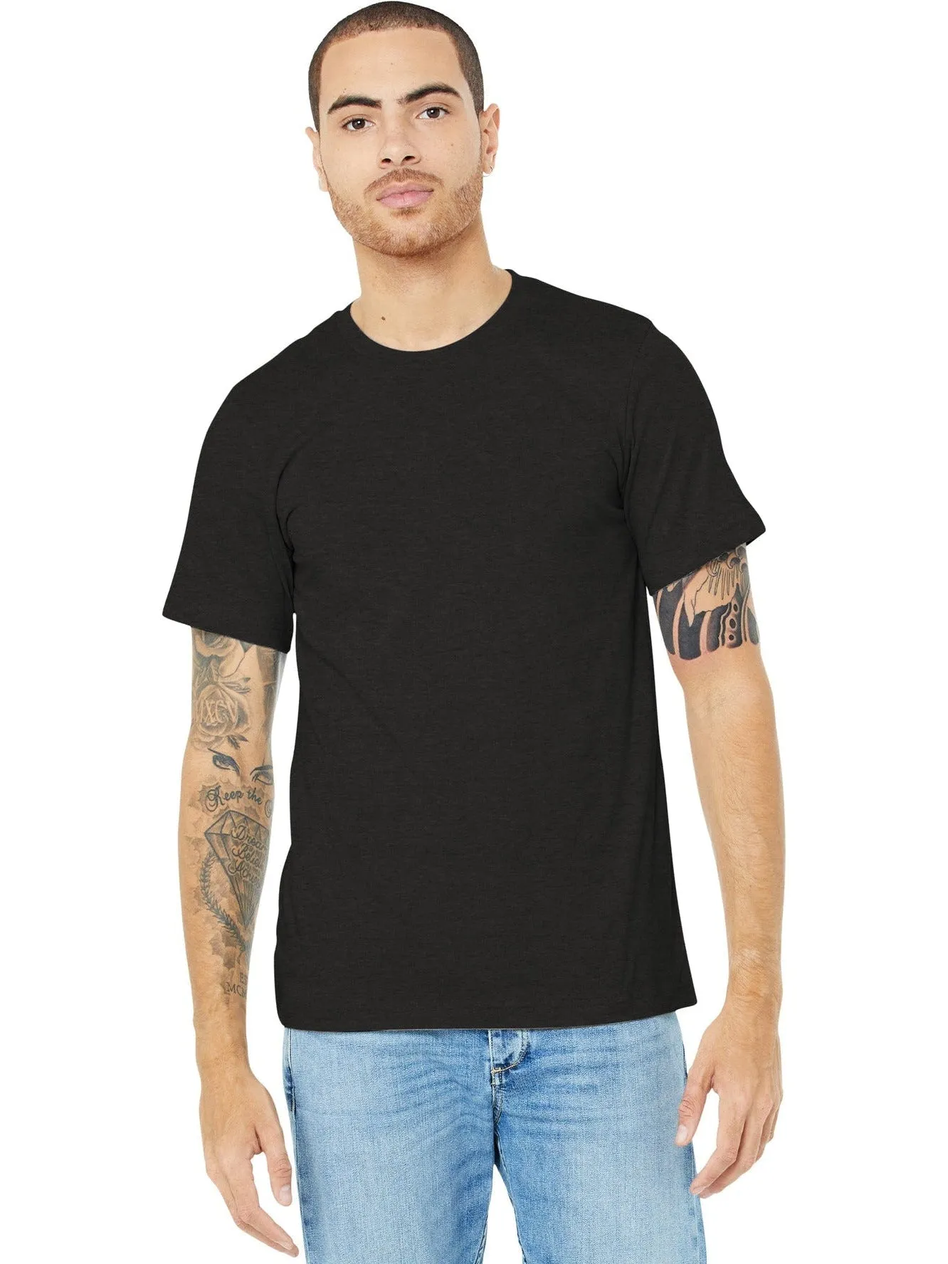 Bella Canvas Heather CVC Short Sleeve Tee