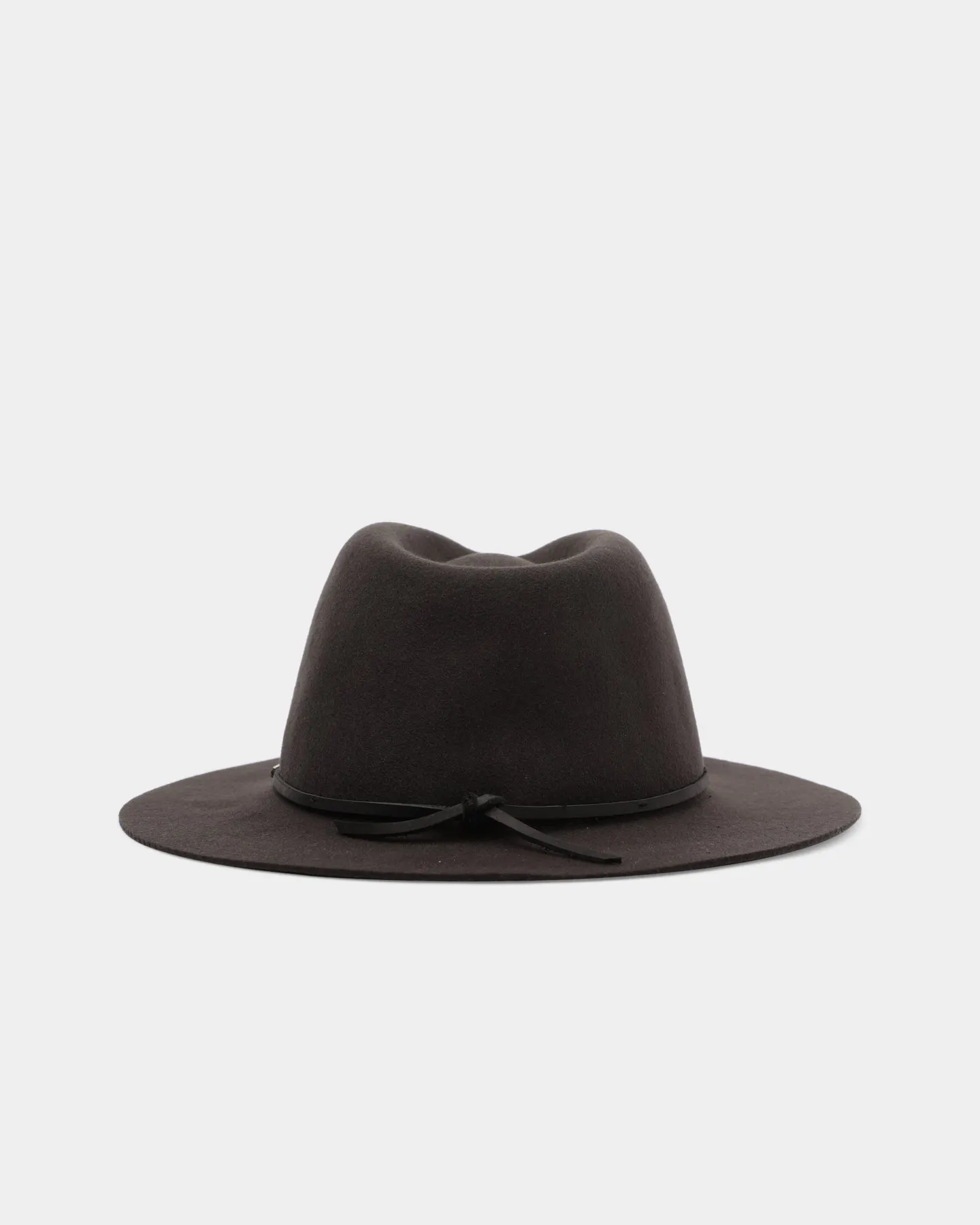 Brixton Wesley Packable Fedora Washed Black