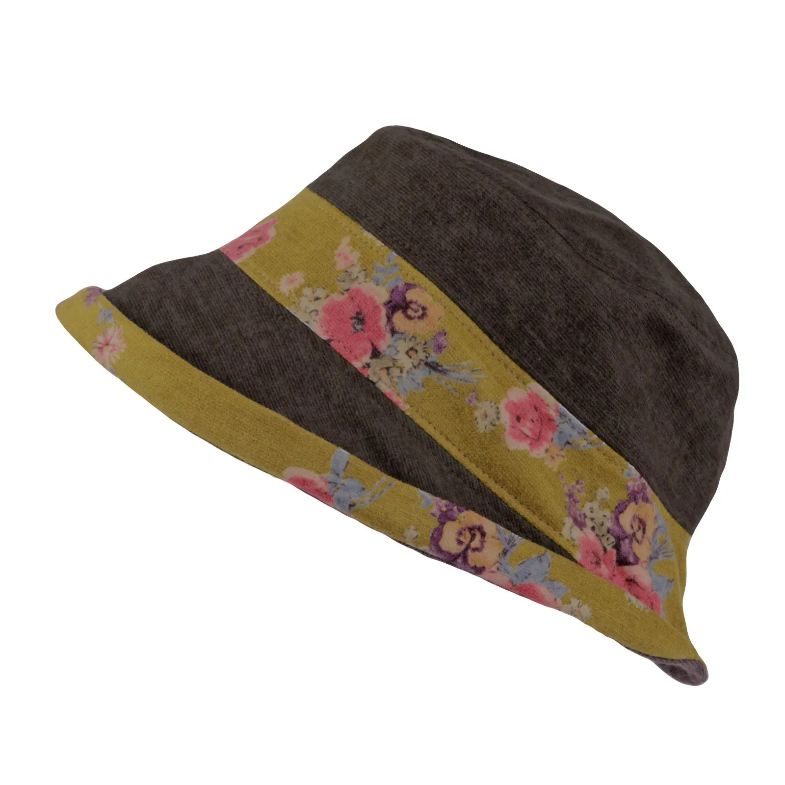 Bucket Hat Packable Floral Fall Winter Women Lady Cap SLB1233