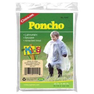 Coghlan's Youth Clear Rain Poncho