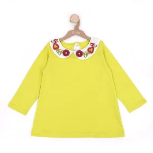 Colorful Collar Charm Tee