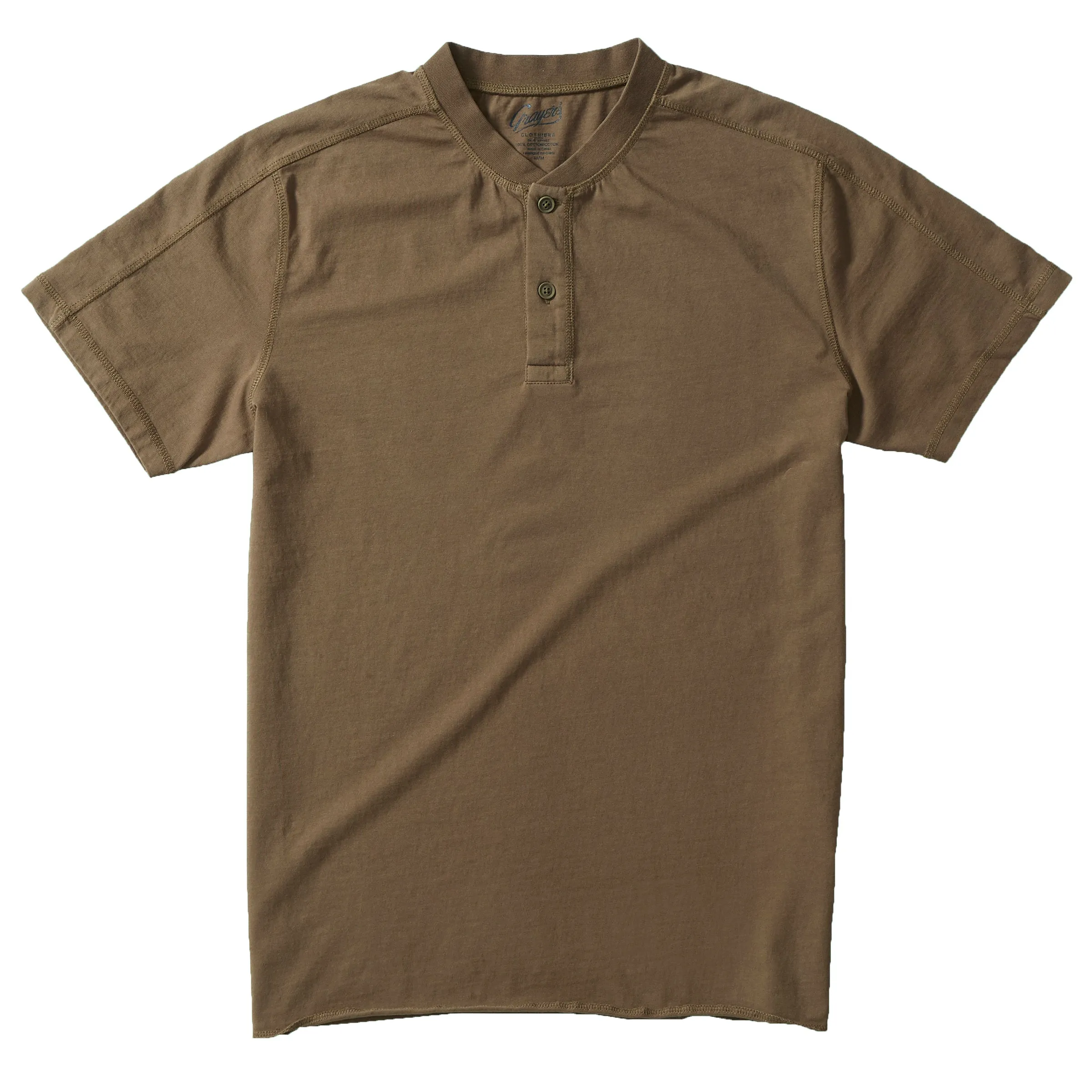 Cooper Short Sleeve Henley - Butternut