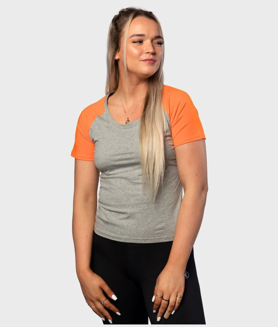 CORE T-Shirt [Grey/Orange]