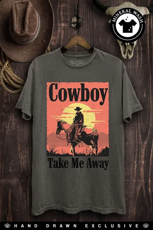 Cowboy Take Me Away Graphic Top