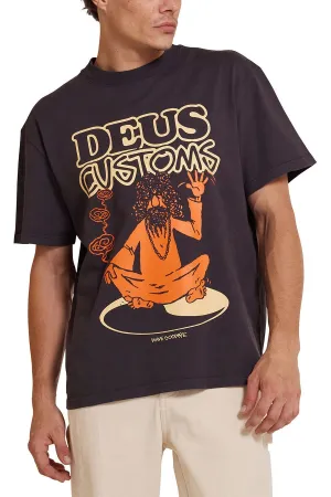 Deus Emphatic Wave Tee Anthracite