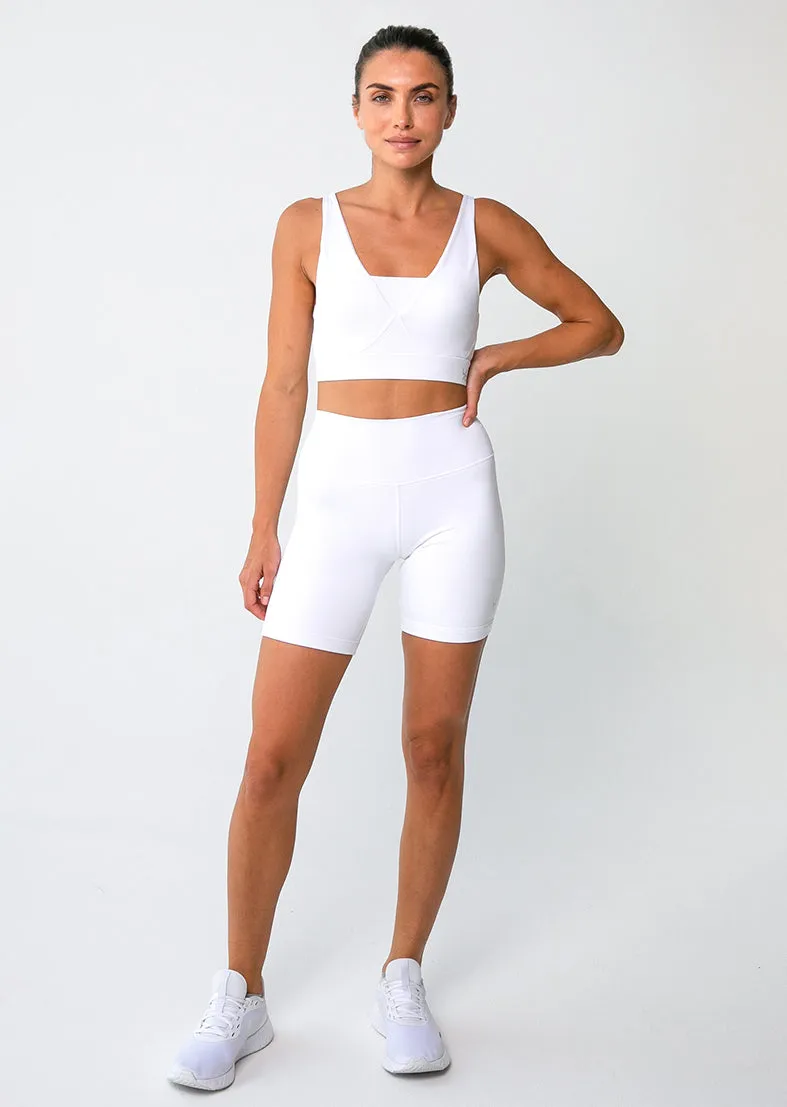 Elevate Touch Double Layer Short White