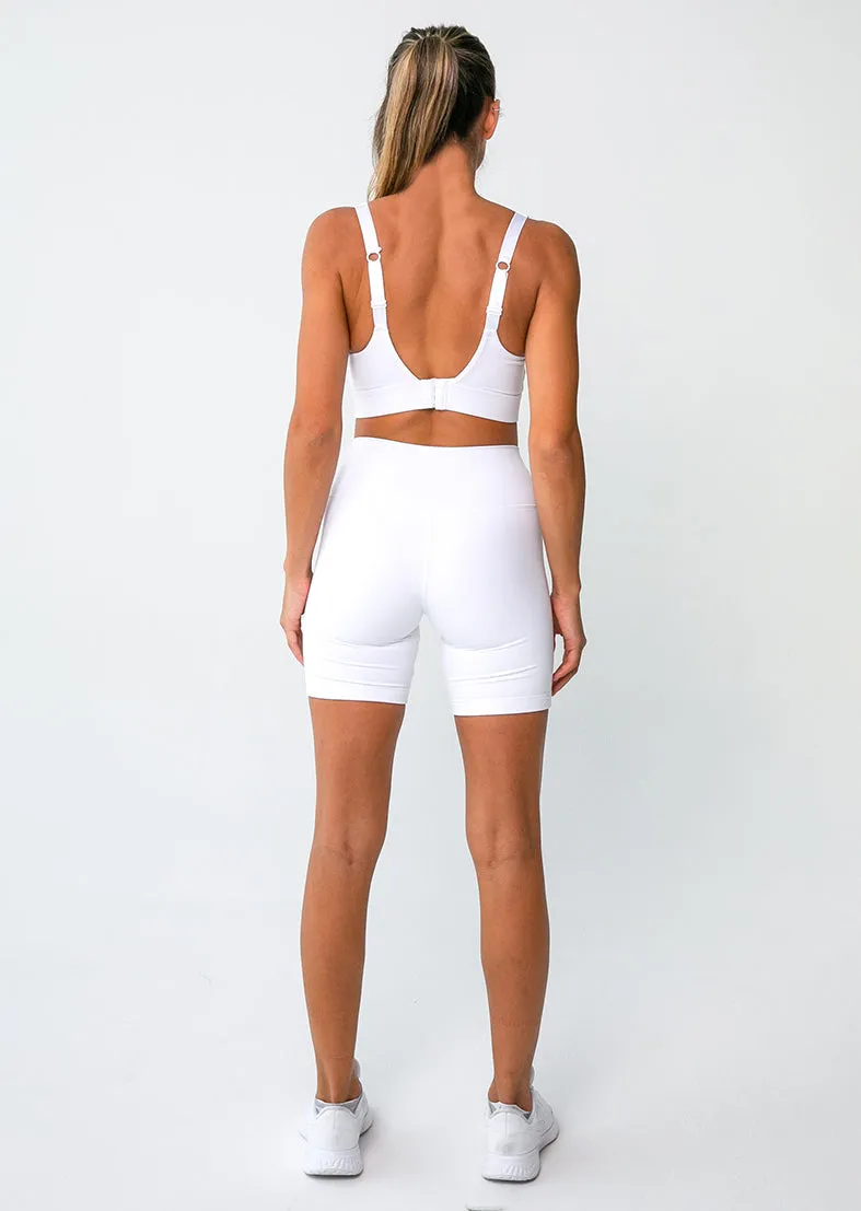 Elevate Touch Double Layer Short White