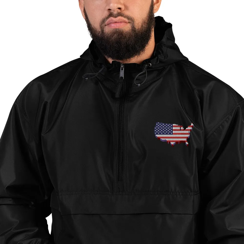 Embroidered Champion Packable Jacket (shipping to Europe)