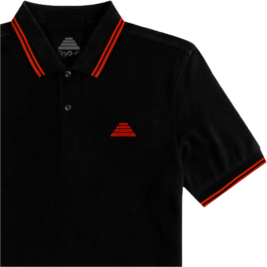 Energy Dome Black Polo Shirt