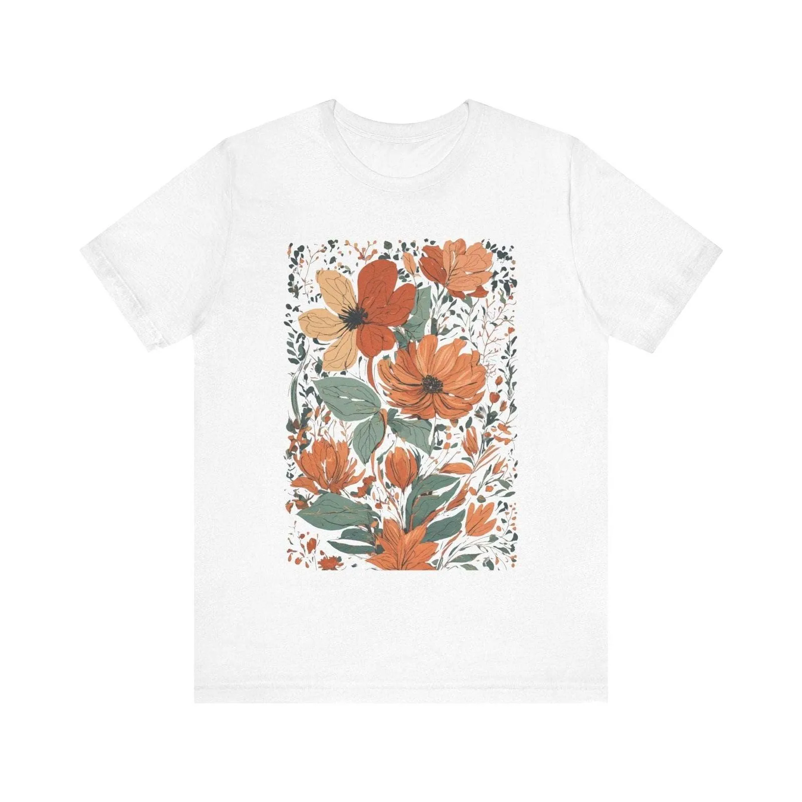 Flower Autumn Blooms T Shirt