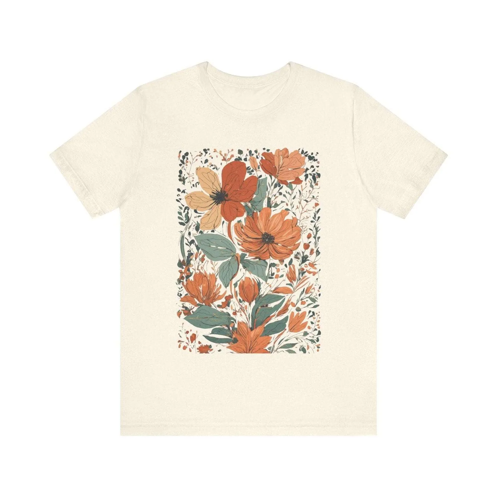 Flower Autumn Blooms T Shirt