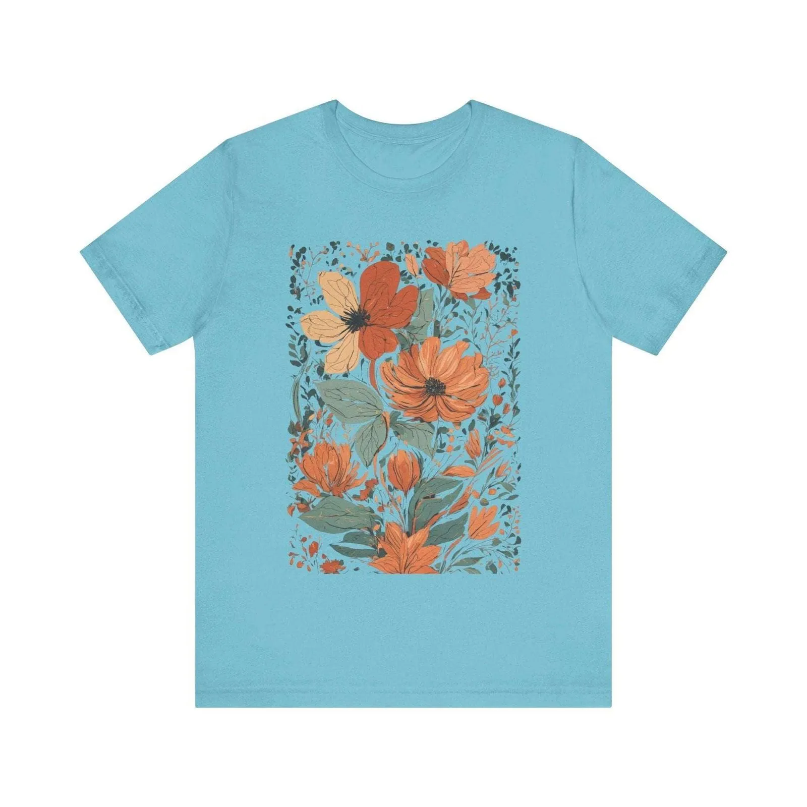 Flower Autumn Blooms T Shirt