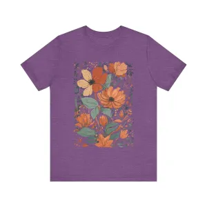 Flower Autumn Blooms T Shirt