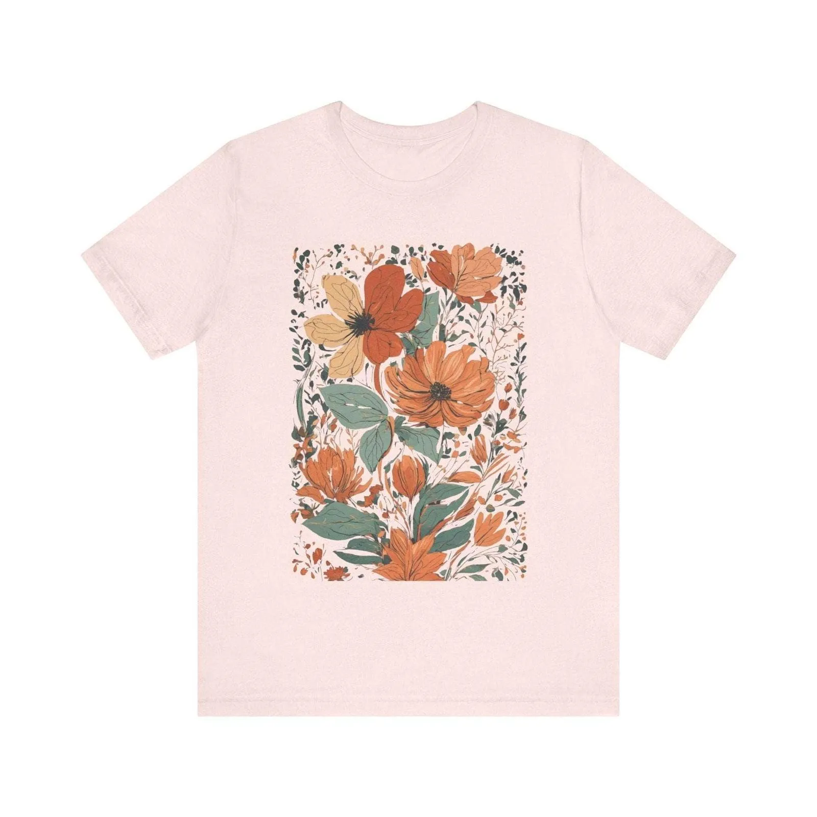 Flower Autumn Blooms T Shirt