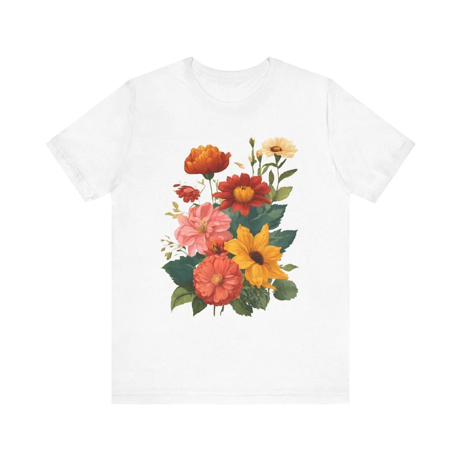 Flower Radiant Garden T Shirt