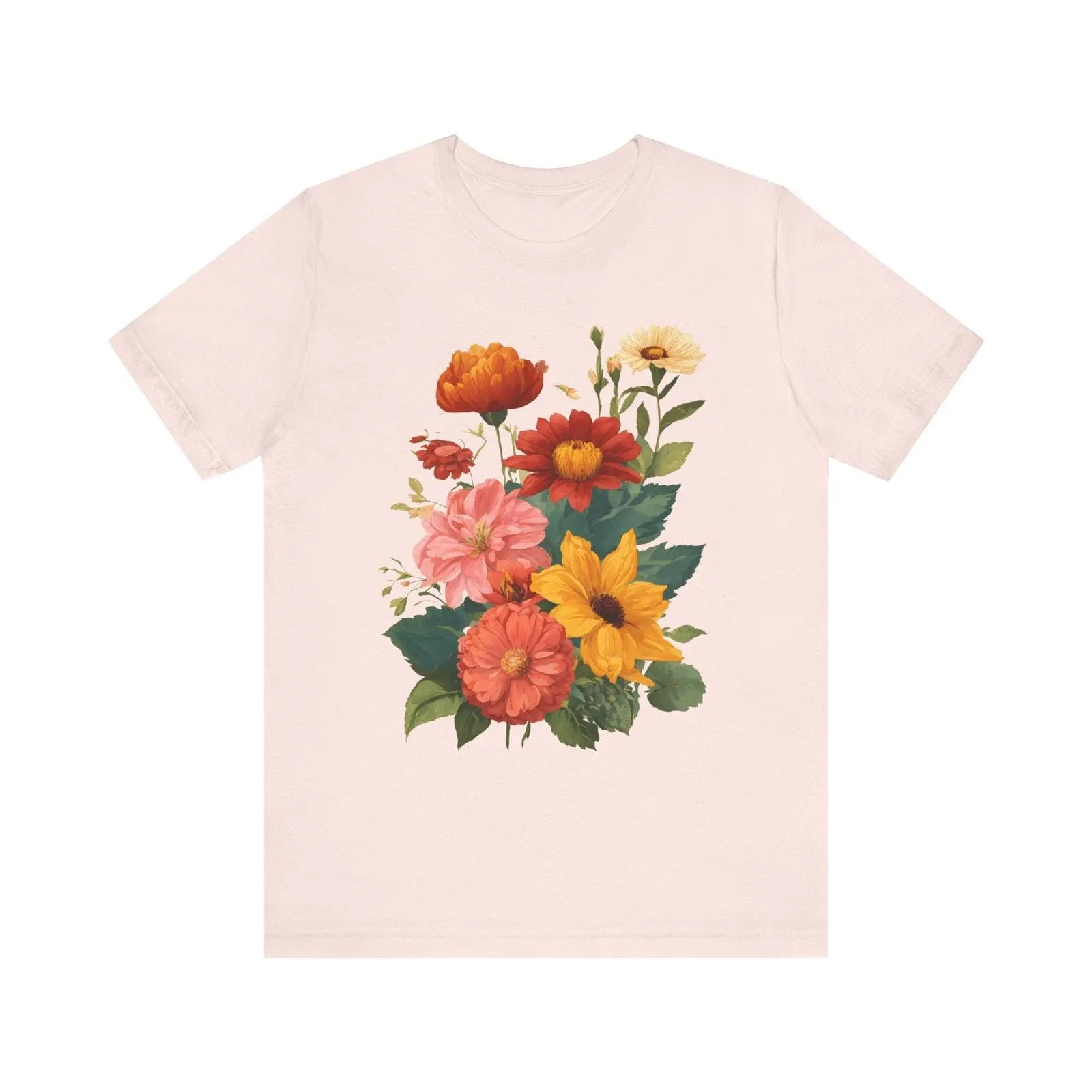 Flower Radiant Garden T Shirt