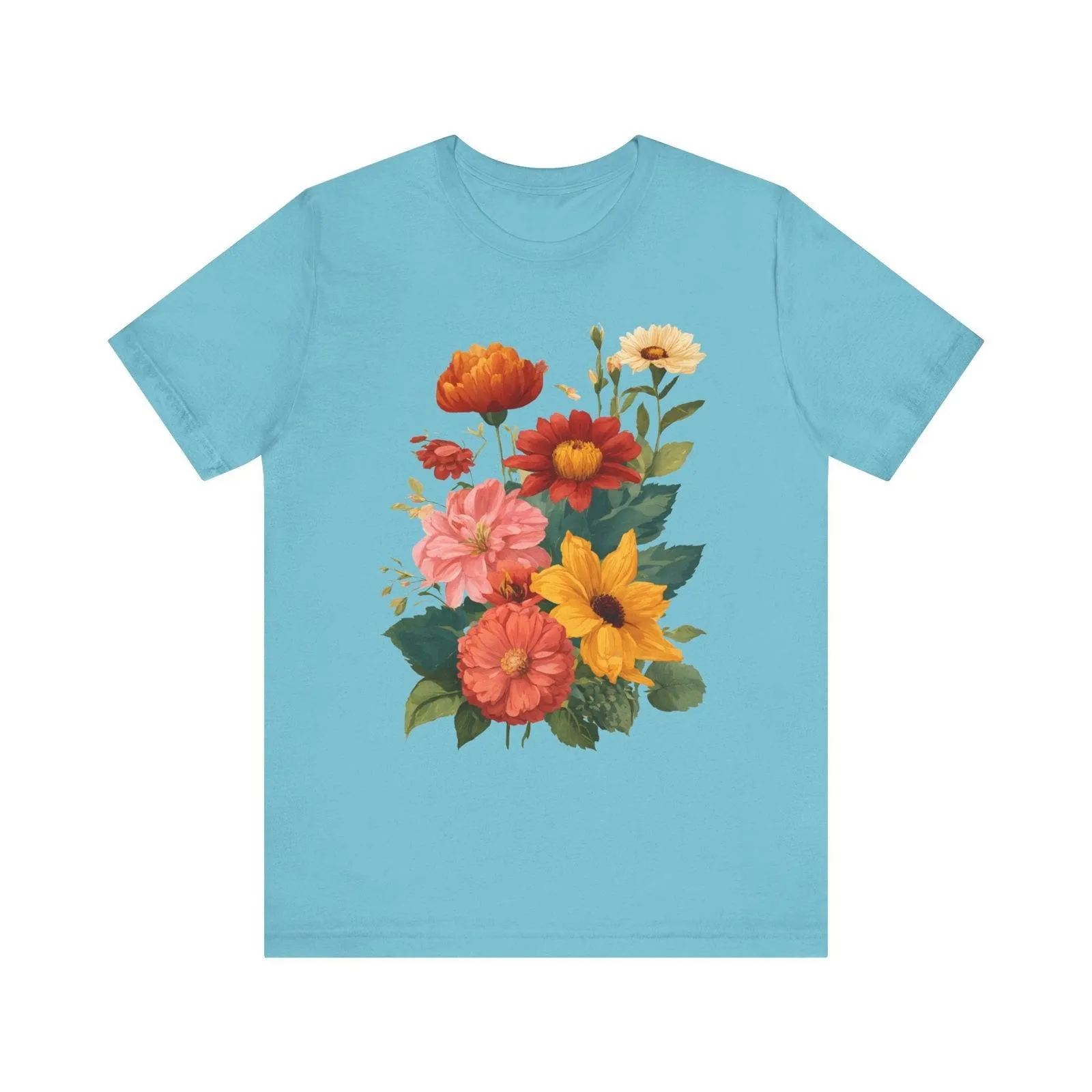 Flower Radiant Garden T Shirt