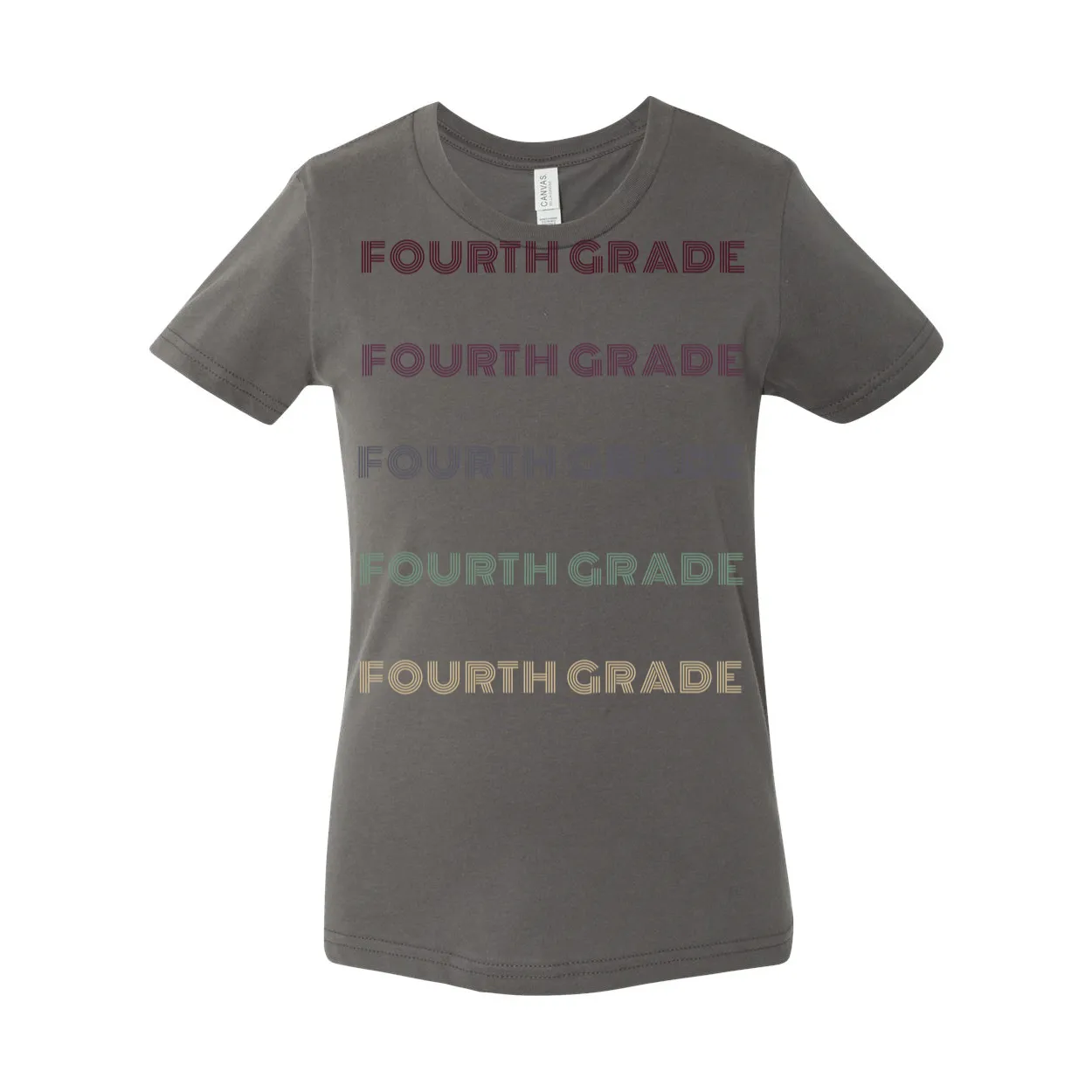 Fourth Grade YOUTH Retro Tee