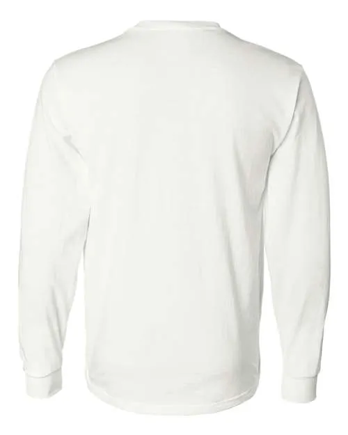 Fruit of the Loom Men's HD Cotton Long Sleeve T-Shirt