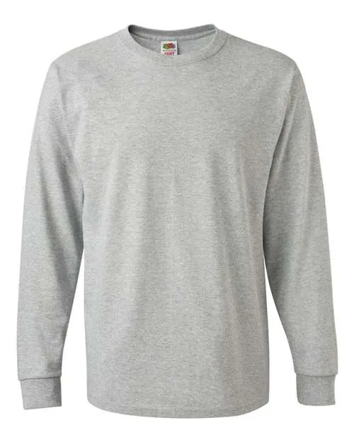 Fruit of the Loom Men's HD Cotton Long Sleeve T-Shirt