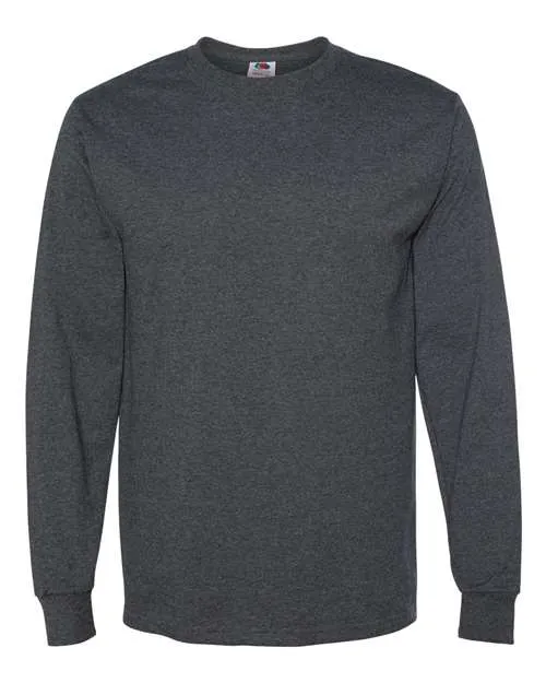 Fruit of the Loom Men's HD Cotton Long Sleeve T-Shirt