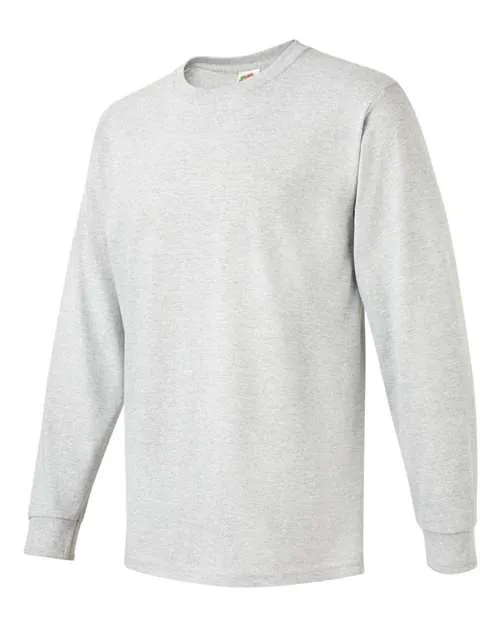 Fruit of the Loom Men's HD Cotton Long Sleeve T-Shirt