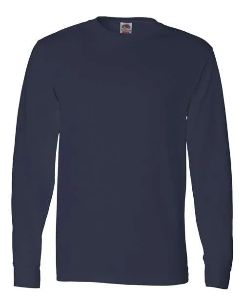 Fruit of the Loom Men's HD Cotton Long Sleeve T-Shirt