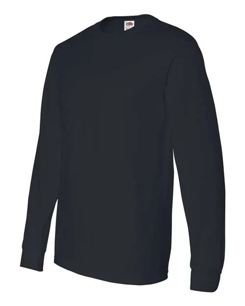 Fruit of the Loom Men's HD Cotton Long Sleeve T-Shirt