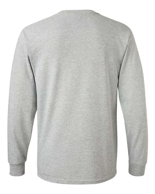 Fruit of the Loom Men's HD Cotton Long Sleeve T-Shirt