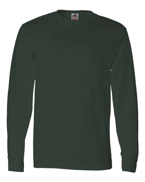 Fruit of the Loom Men's HD Cotton Long Sleeve T-Shirt