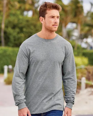 Fruit of the Loom Men's HD Cotton Long Sleeve T-Shirt