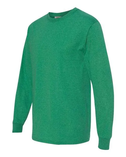 Fruit of the Loom Men's HD Cotton Long Sleeve T-Shirt