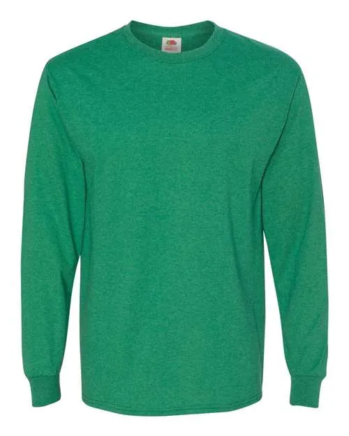 Fruit of the Loom Men's HD Cotton Long Sleeve T-Shirt