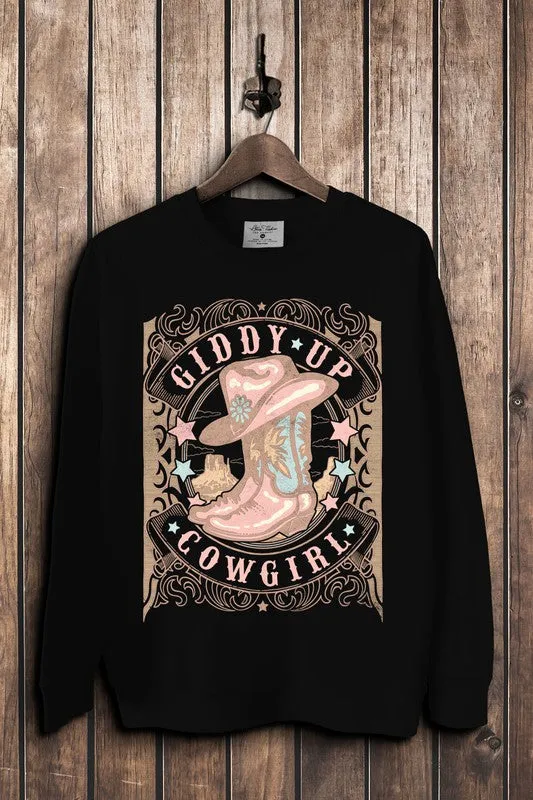 Giddy Up Cowgirl Sweatshirt