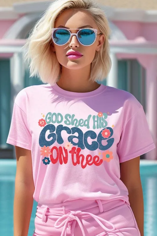 God Shed His Grace On Thee Graphic T Shirts