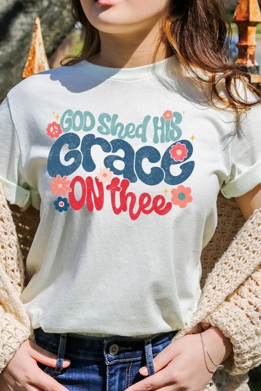 God Shed His Grace On Thee Graphic T Shirts