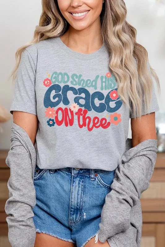 God Shed His Grace On Thee Graphic T Shirts