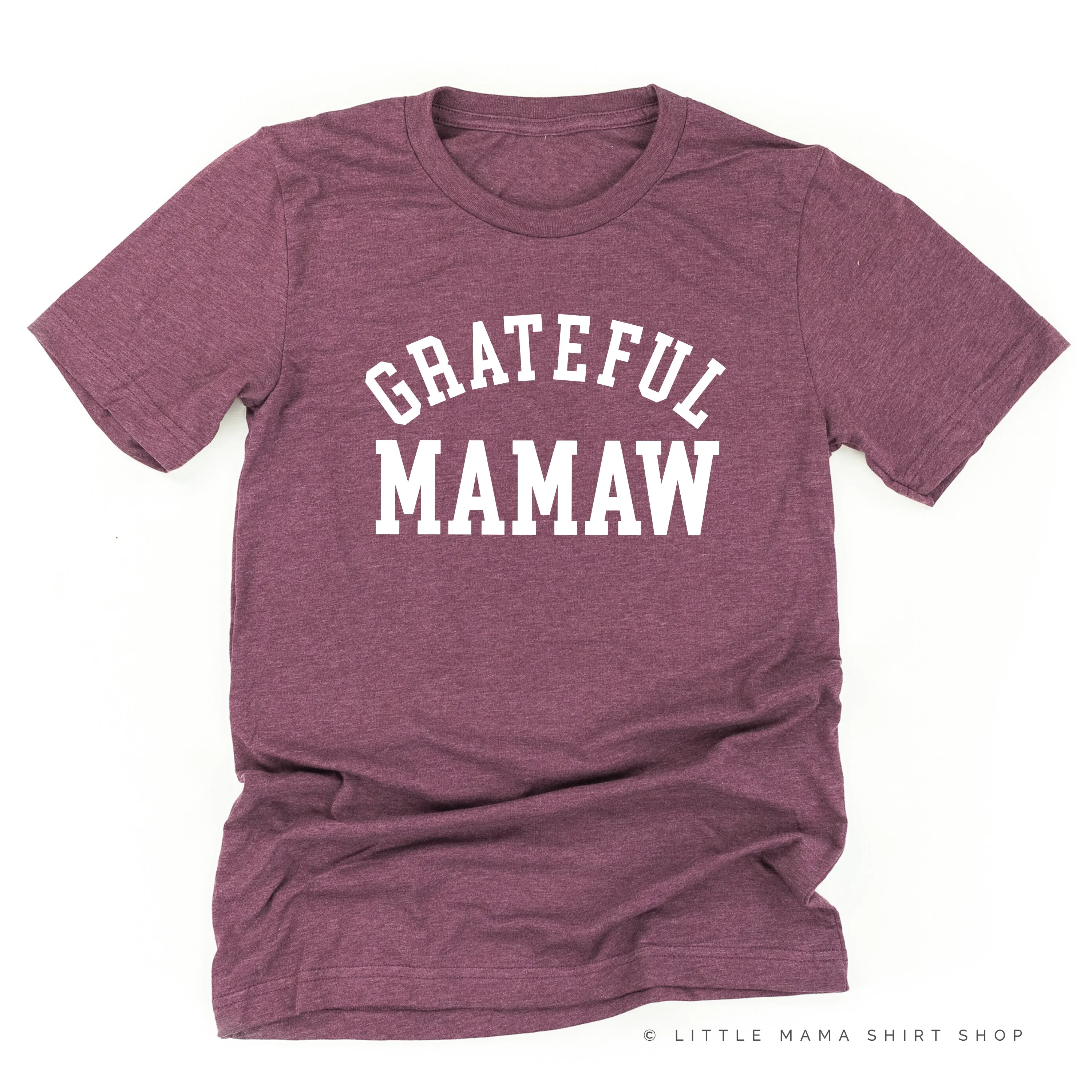 Grateful Mamaw - (Varsity) - Unisex Tee