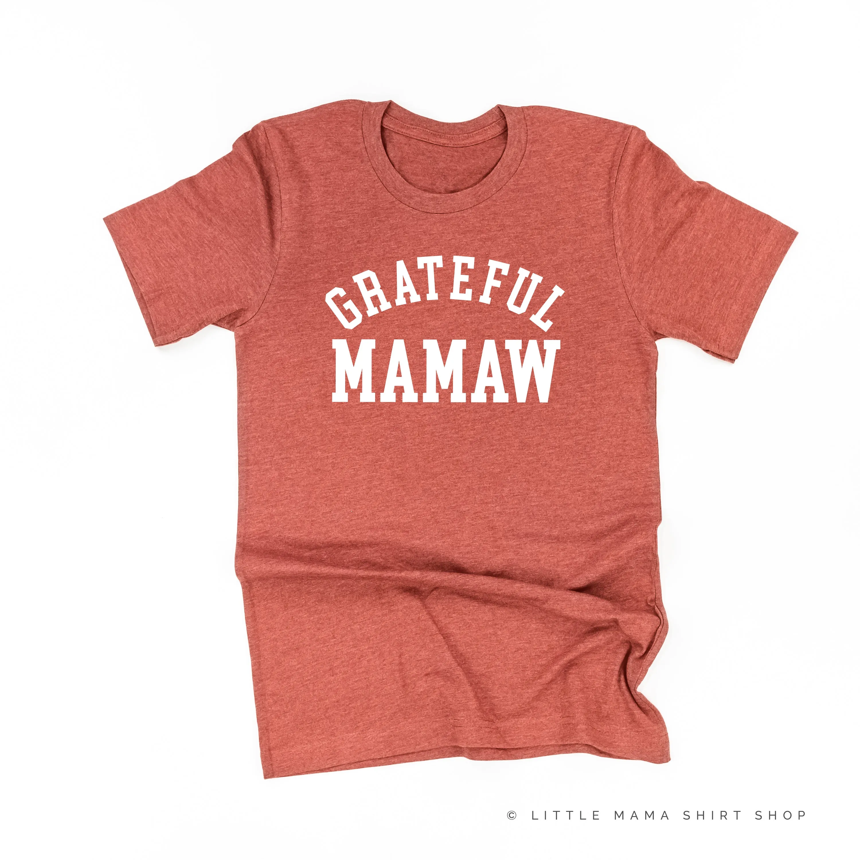 Grateful Mamaw - (Varsity) - Unisex Tee