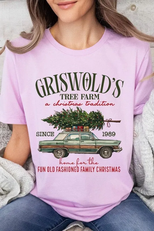 Griswold Christmas Tree Farm Graphic Tee