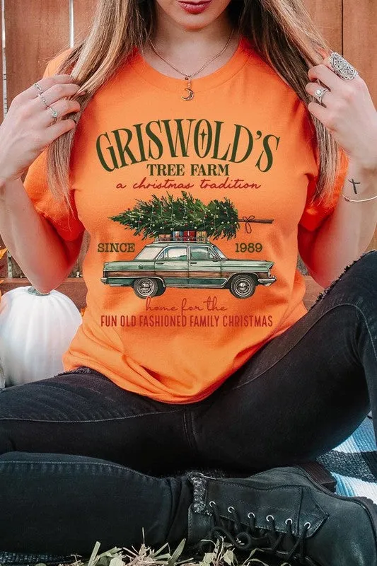 Griswold Christmas Tree Farm Graphic Tee